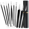 Pimple Popper Tool Kit,10 Pcs Professional Blackhead Remover Comedones Extractor