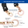 REETOMETAL Heavy Duty Security Chain, 2-Pack 2FT x 3/8" (9mm)