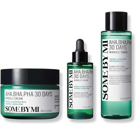 SOME BY MI 30 Days Miracle Toner, Cream & Serum - AHA BHA PHA