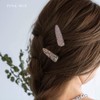 JewelVOX Hair Accessories, Glitter Glitter Sequins, Set of 2, Mini