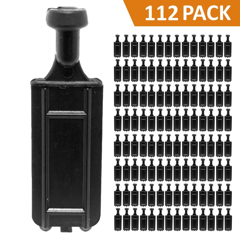 DMSE Wholesale Black Nylon Sew in Tailslides Tail Slides Curtain