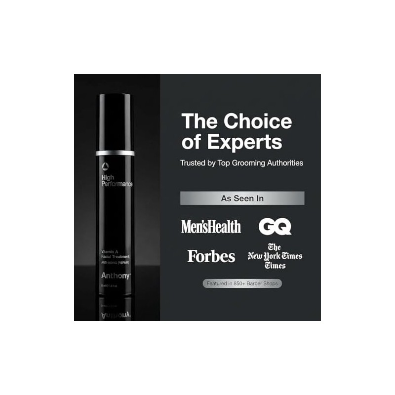 Anthony High Performance Vitamin A, Anti Aging, Facial Treatment, 1.6