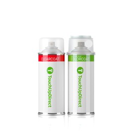 TouchUpDirect 1K6 Ice Edge Compatible with Toyota Exact Match Touch Up Paint Aerosol - Essential Kit