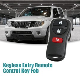 ACROPIX Keyless Entry Remote Key Fob Fit for Nissan Frontier - Pack of 1 Black