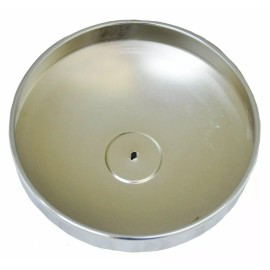 Grand General (GG) GG Hub Cap Rear 7 1/4" I.D. Dome Chrome 2" Top Mount Blue Reflector #20201 Each