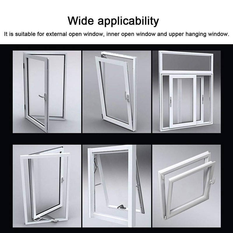 Window Limiter, Stainless Steel Chain Lock Window Theft Limiter, Fall
