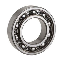 NTN Bearing 6305LU Single Row Deep Groove Radial Ball Bearing, Contact, Normal Clearance, Steel Cage, 25 mm Bore ID, 62 mm OD, 17 mm Width, Single Seal