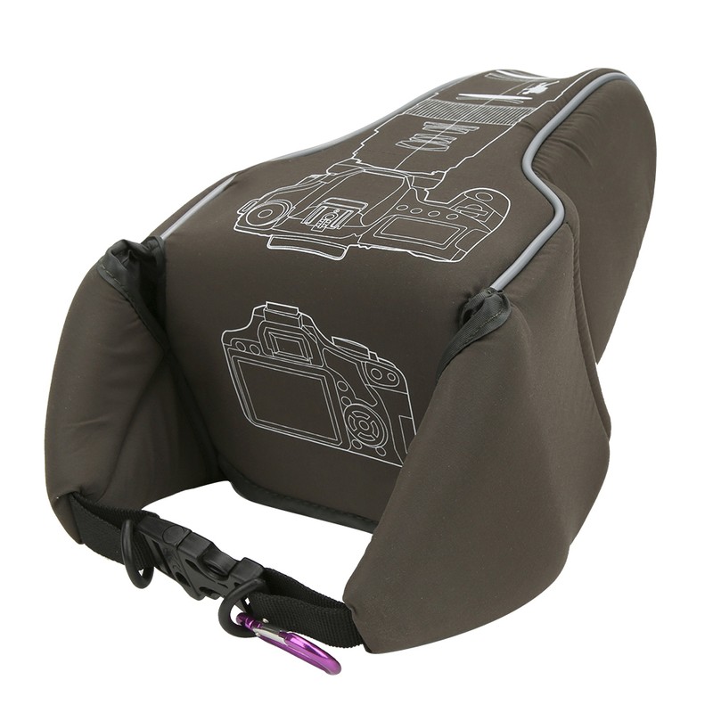 Outdoor Nylon Waterproof Anticollision Bag for SLR Telephoto Lens Mirrorless