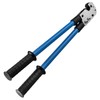 Heschen Ratchet Crimper Plier, CT-38, for 8-2AWG(8-38mm²) copper ring terminals,