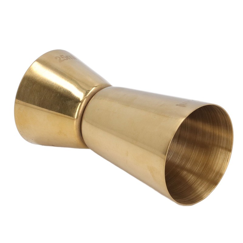 Double Head Cocktail Jigger Stainless Steel Gold Wine Jigger Bar