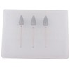 MZCMSL 3pcs Pedicure Cone Drill Bits for Foot Callus Smoothing,