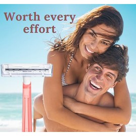 Women’s Razors 30 Pack – Double Blade Disposable Razor for Women | Smooth Shave for Legs & Body | Manual Face Shaver for Sensitive Skin, Hair Removal & Bikini Line Grooming