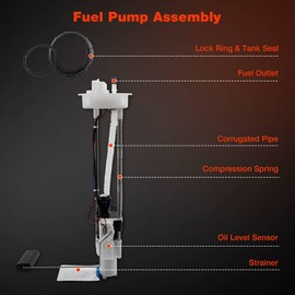 2208613 2204945 Fuel Pump Assembly Compatible with 2013-2017 Polaris Ranger 800 6x6 / CREW/EFI/MIDSIZE, 2014-2020 Ranger 570 CREW EFI INTL, 2017-2020 Ranger 500