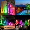 T-SUN Solar Spot Lights Color Changing LED Outdoor Garden Pathway