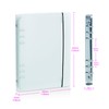 A5 6 Ring Binder Cover with Snap Button Closure Loose