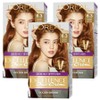 L'Oréal Paris Excellence Duo Cream Hair Dye, 6.3 Gold Brown, 3 pcs / 로레알파리 엑셀랑스 듀오크림 염모제, 6.3 골드브라운, 3개