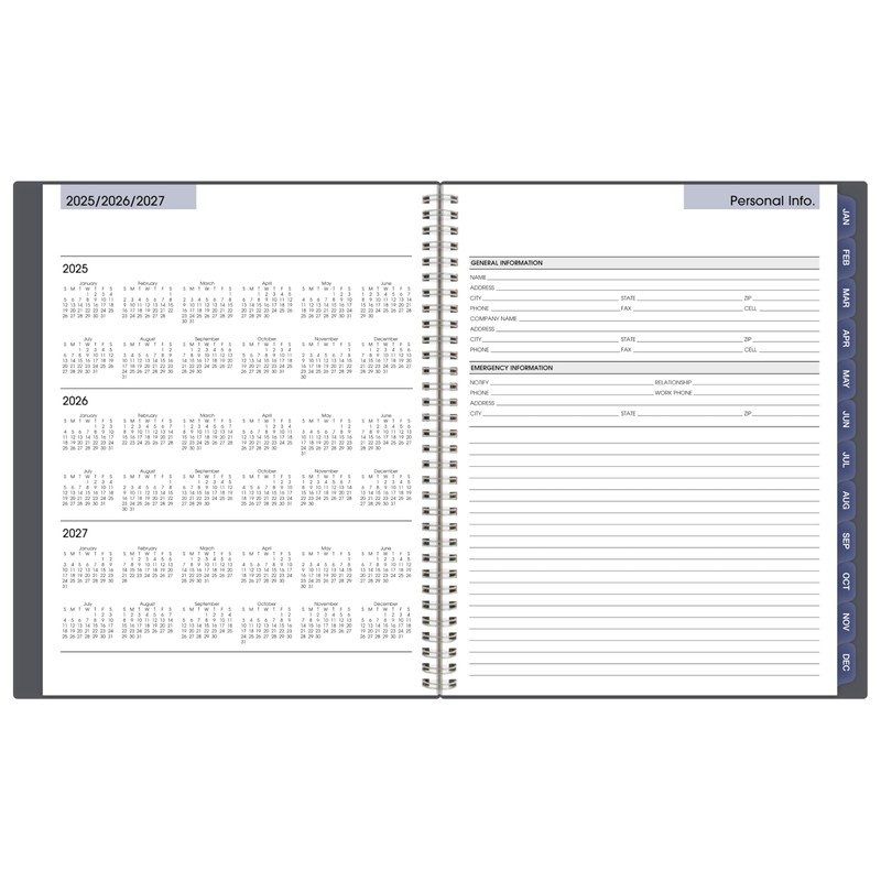 AT-A-GLANCE 2026 Appointment Book Planner, Weekly & Monthly, 8-1/2" x