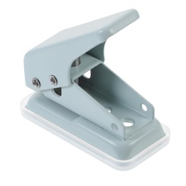 jojofuny Manual Single Hole Punch for Loose Leaf Binder and Paper Puncher for Office School and Travel Use Pressure