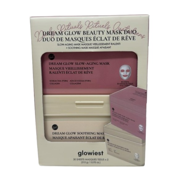 glowiest Dream Glow Beauty Mask Duo – 60 Daily Sheet