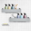 Shuntong Premium Shower Caddy, Adhesive Bathroom Shower Organizer and Storage,