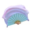 Winged Sirenny Large Single Belly Dance Silk Flutter, 45in Wide