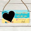Days Until We Go on Holiday Countdown Plaque - MDF