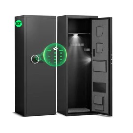 Unassembled Metal Gun Storage Cabinet Guns and Weapons Safe Box with Digital Locks Free ShippingMaterial: cold rolled steel, door thickness: 0.7MM, Dimension (L x W x H): H1320*W400*D380MM