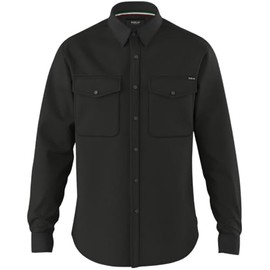 Replay Men's Shirt with Chest Pockets, Black 098 (Black), M