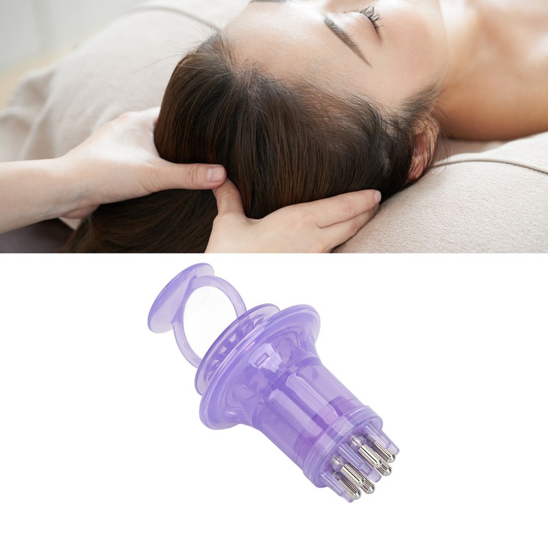 Scalp Applicator Comb Prevent Leakage Handheld Massage Comb for Hair