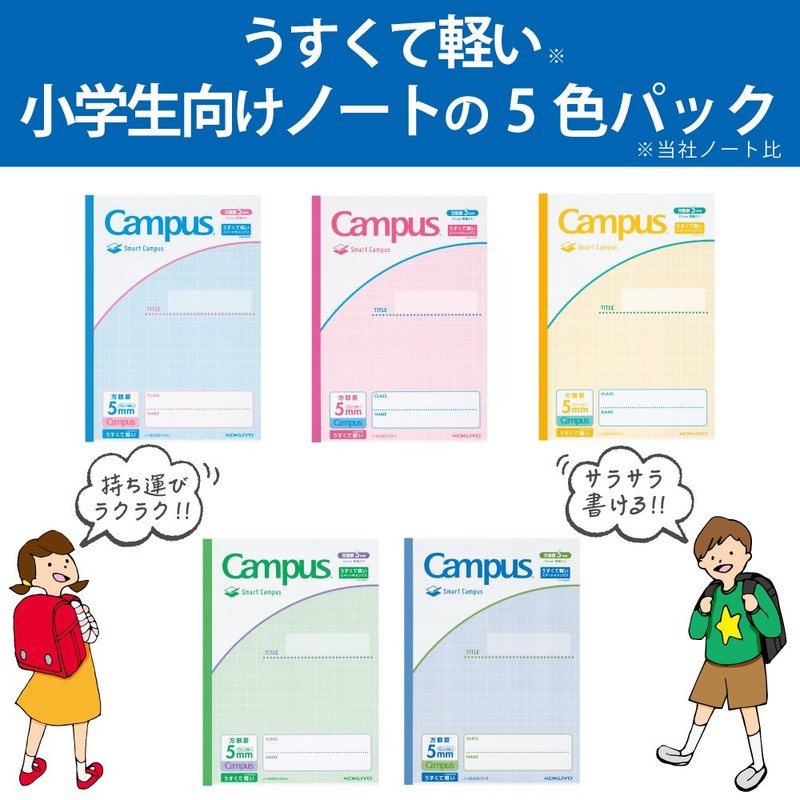 Kokuyo Notebook, Campus Notebook, Smart Campus Notebook, For Use B5,