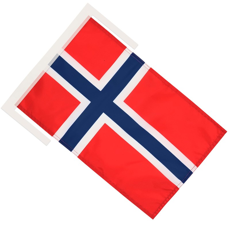 AZ FLAG Norway Flag 18'' x 12'' cords - Norwegian
