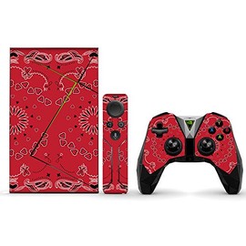 MightySkins Skin Compatible with NVIDIA Shield TV (2017) Pro - Bandana | Protective, Durable, and Unique Vinyl Decal wrap Cover | Easy to Apply, Remove, and Change Styles | Made in The USA