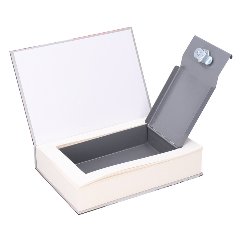 Simulation Book Security Locking Box Cash Coin Money Storage Safe