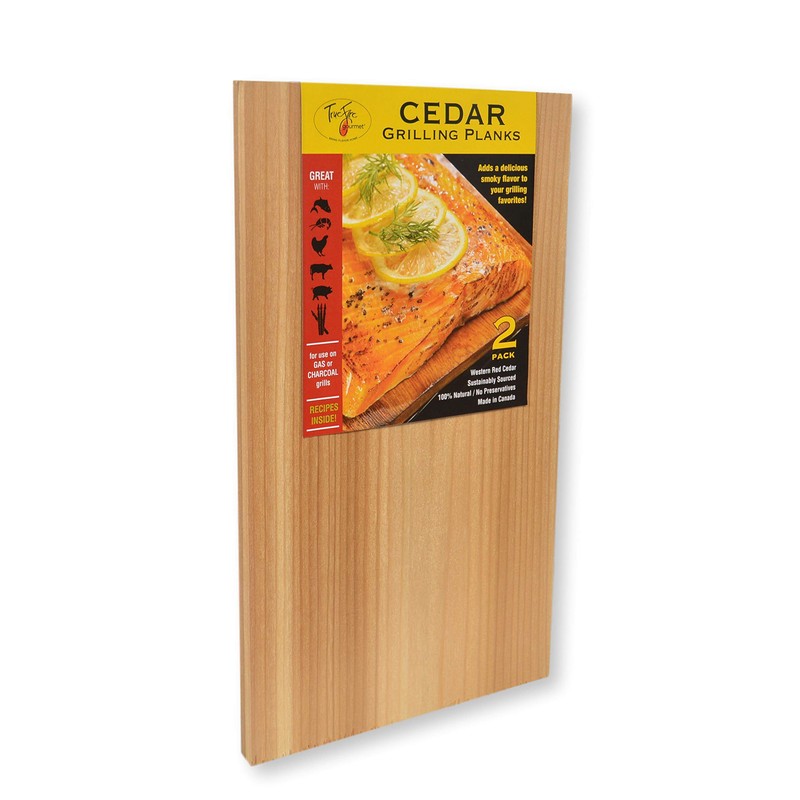 TrueFire Cedar Grilling Planks 7.25 x 16 (24-Pack) - Premium