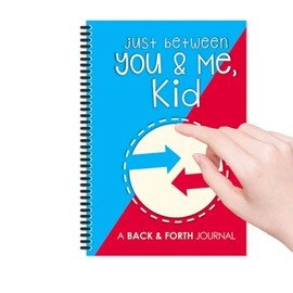 QXCFTW Kids Journal,Journal Notebook,Just Between You & Me, Kid,Communication Communication Journal for Parents and Kids, Parent & Kid Activity Journal to Create Meaningful Conversations