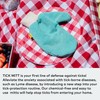 TiCK MiTT Blue Protective Glove for Tick Removal from Pets