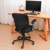 EVOLLER Office Chair 4 Pieces Seat and Back Cover with