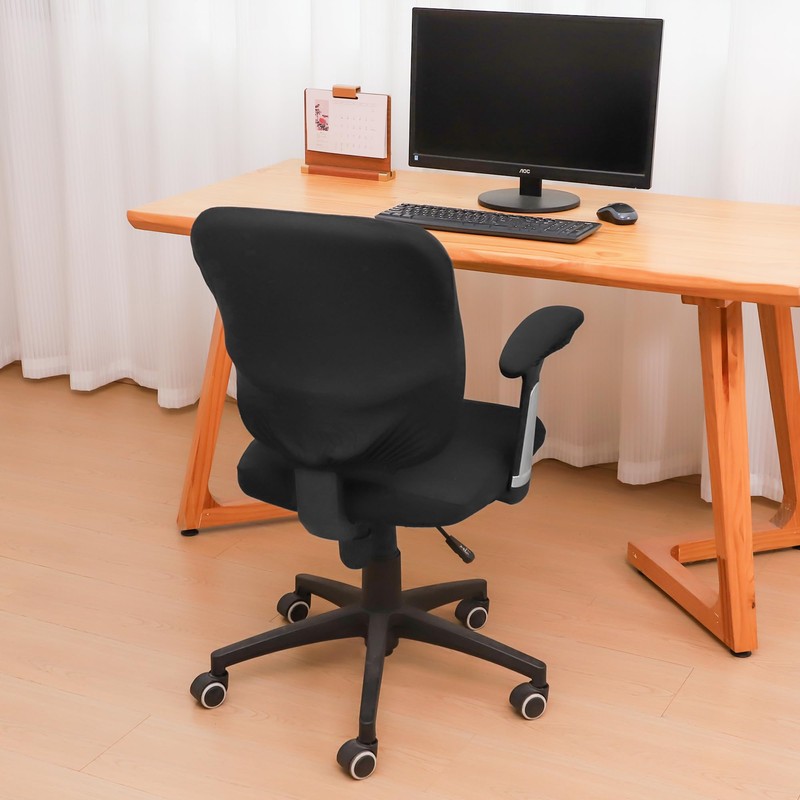 EVOLLER Office Chair 4 Pieces Seat and Back Cover with