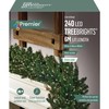 Premier treebrights Christmas Garland String Lights - 240 White and