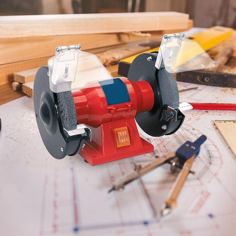 TEHAUX Bench Grinder Eye Shield Replacement with Screws Stable Bench