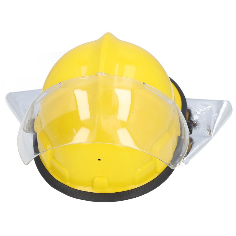 Fire Rescue Helmet with Face Shield Flame Retardant Adjustable Shock