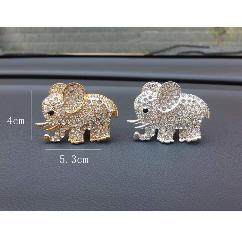AEEIX Auto Diamond Elephant Air Conditioning Outlet Clip, Bling Accessories,