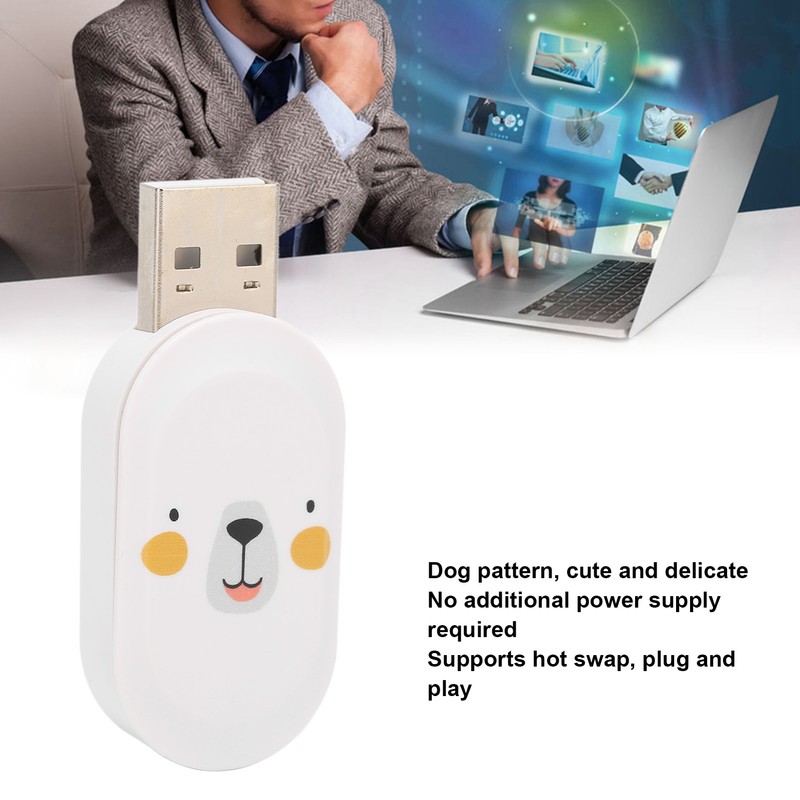 Cartoon U Disk Cute Dog Pattern Anti Electromagnetic Interference USB2.0