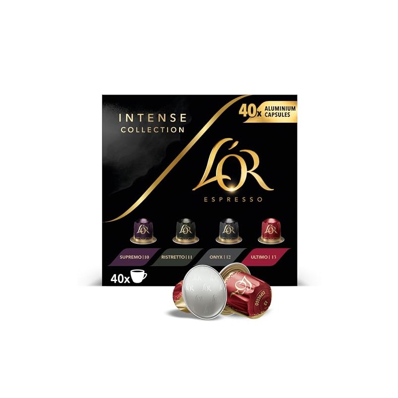 L'OR Espresso Intense Variety Box Coffee Pods x40