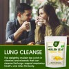 100% Natural Mullein Leaf Herbal Tea for Lung Cleansing, Cough