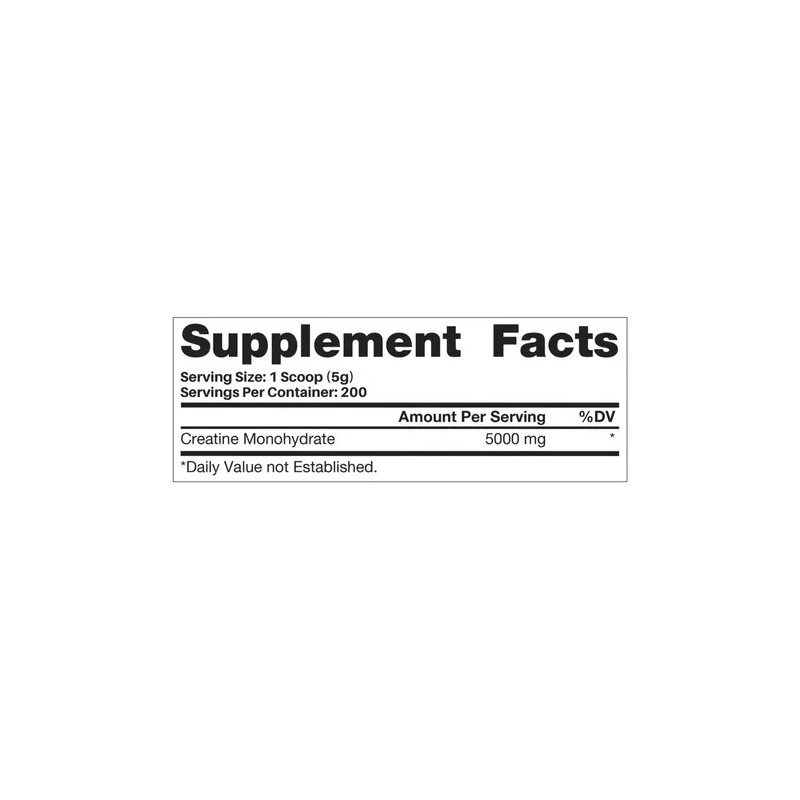 Prosupps Creatina Monohidratada 1 Kg 200 Servicios Sin Sabor