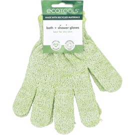 EcoTools, Exfoliating Gloves, Guante de Exfoliación para Baño, Guante para Exfoliar, Modelo 7423