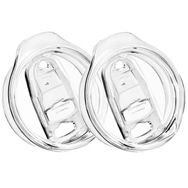 Bluwing 20oz Skinny Tumbler Lid, 2 Pack Replacement Lids Spill Proof Splash Resistant Lids Covers for SUNWILL, BJPKPK, koodee 2.73-2.75in Skinny Tumbler