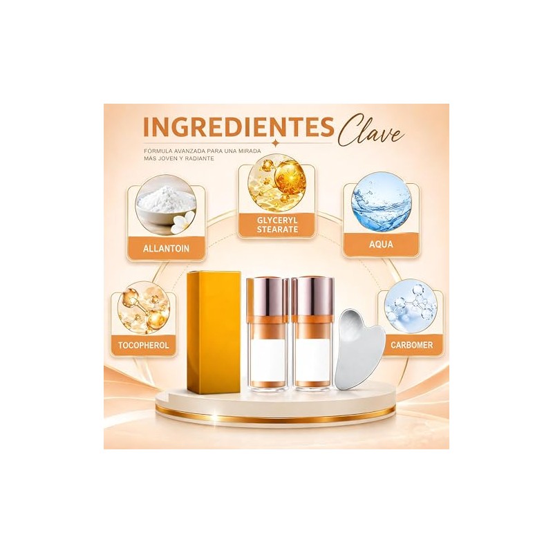 Crema Contorno de Ojos con Péptidos 5D