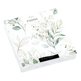 20 Napkins Elegant Mint Leaves | Mint | Plants | Nature | Elegant | Table Decoration | Decoupage | Decoupage | Decoupage | Decoupage | 33 x 33 cm